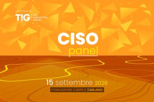 CISO Panel Milano
