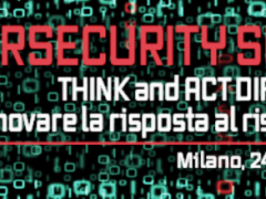 CYBERSECURITY SUMMIT 2016 – THINK and ACT DIFFERENTLY