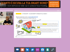 Online il webinar Smart Home Security