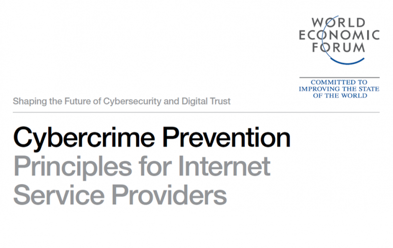 Dal WEF 4  Principi per l’Internet sicura