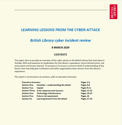 Cosa ha insegnato l’attacco ransomware alla British Library ...